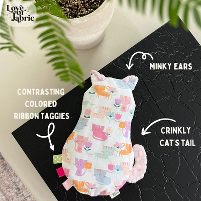 Mini Travel Cat sensory bean bag