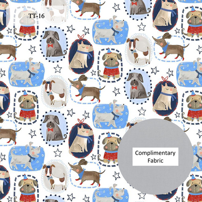 Monogram buddy/beansprout pillow case