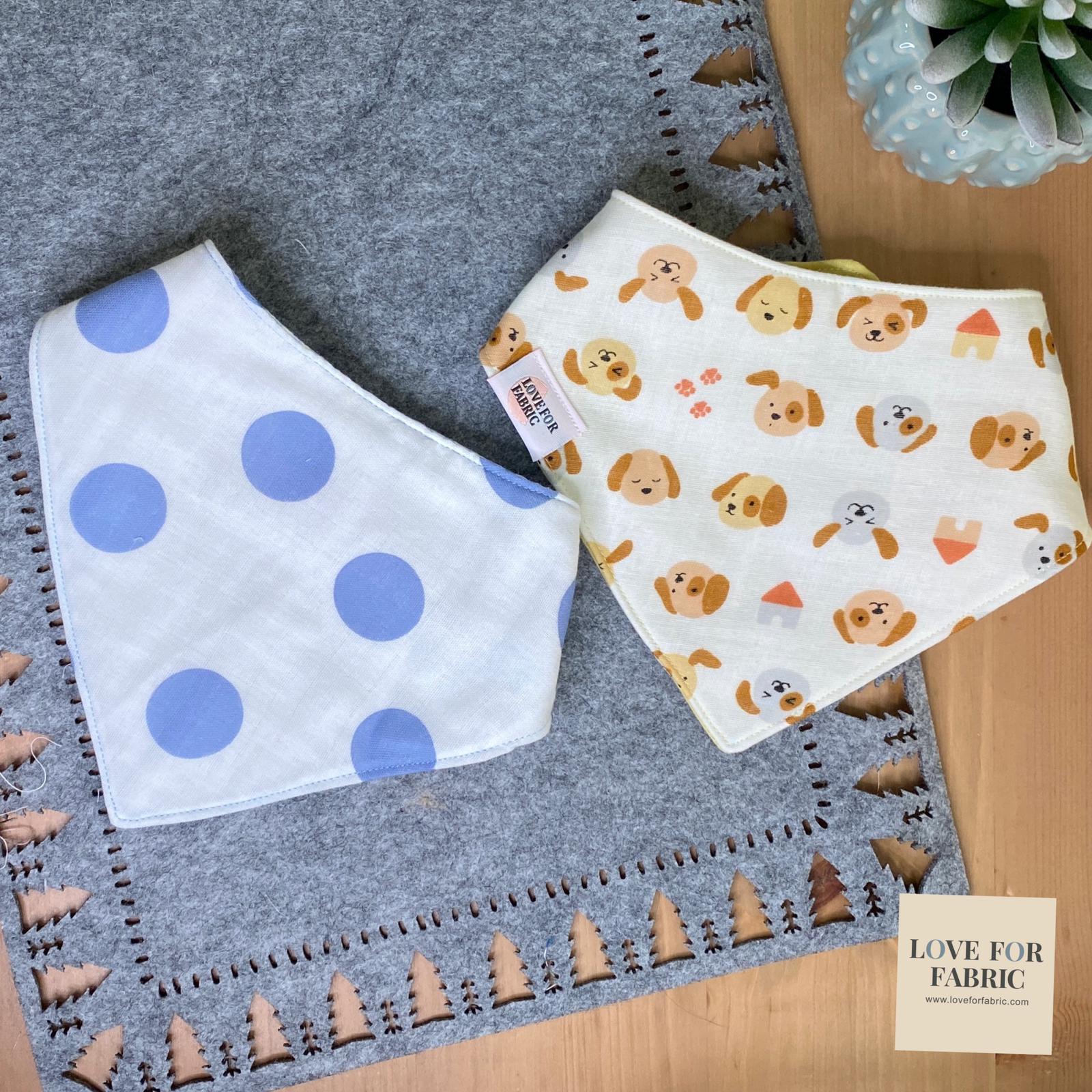 The Milk-Catcher, Double gauze Bandana bib